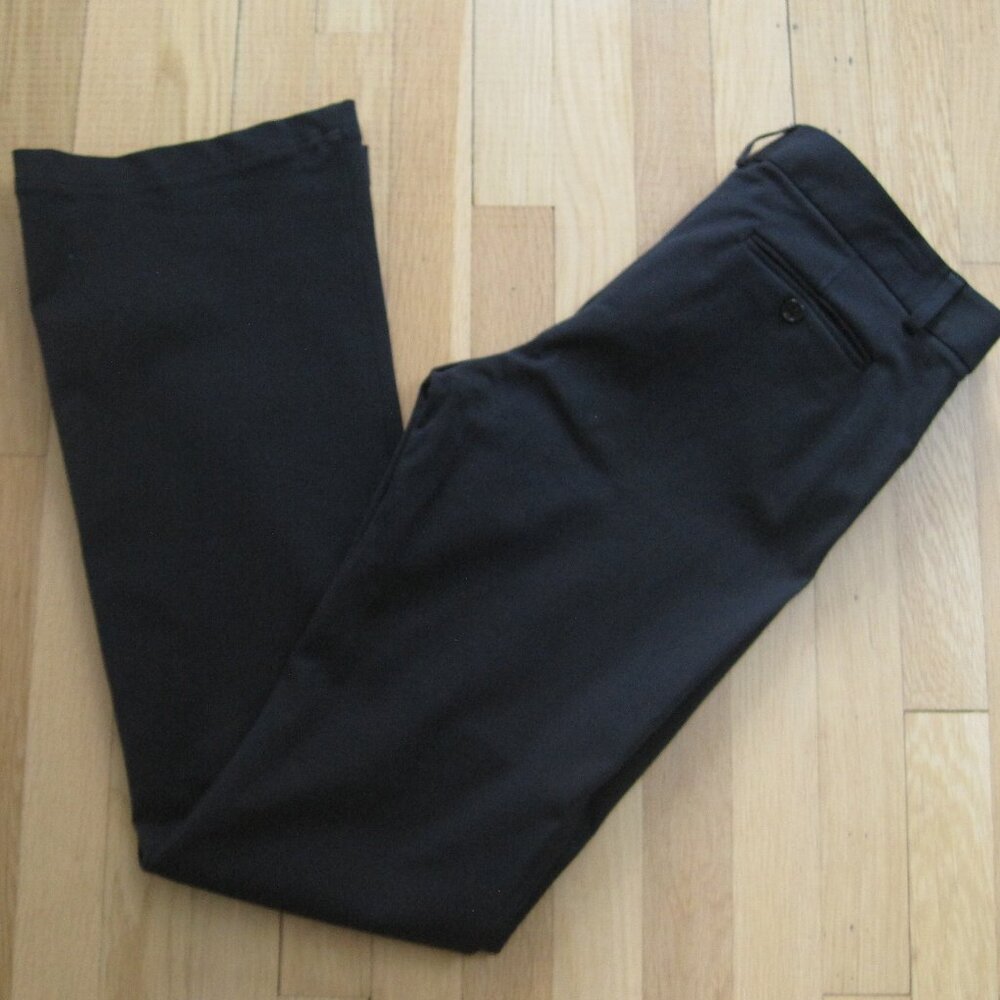 Theory Black Wide Leg Pants